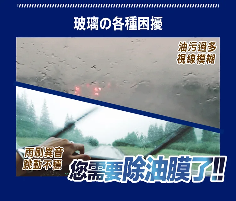 Gain Perfect Clarity with Detailing Glass Oil Film Remover