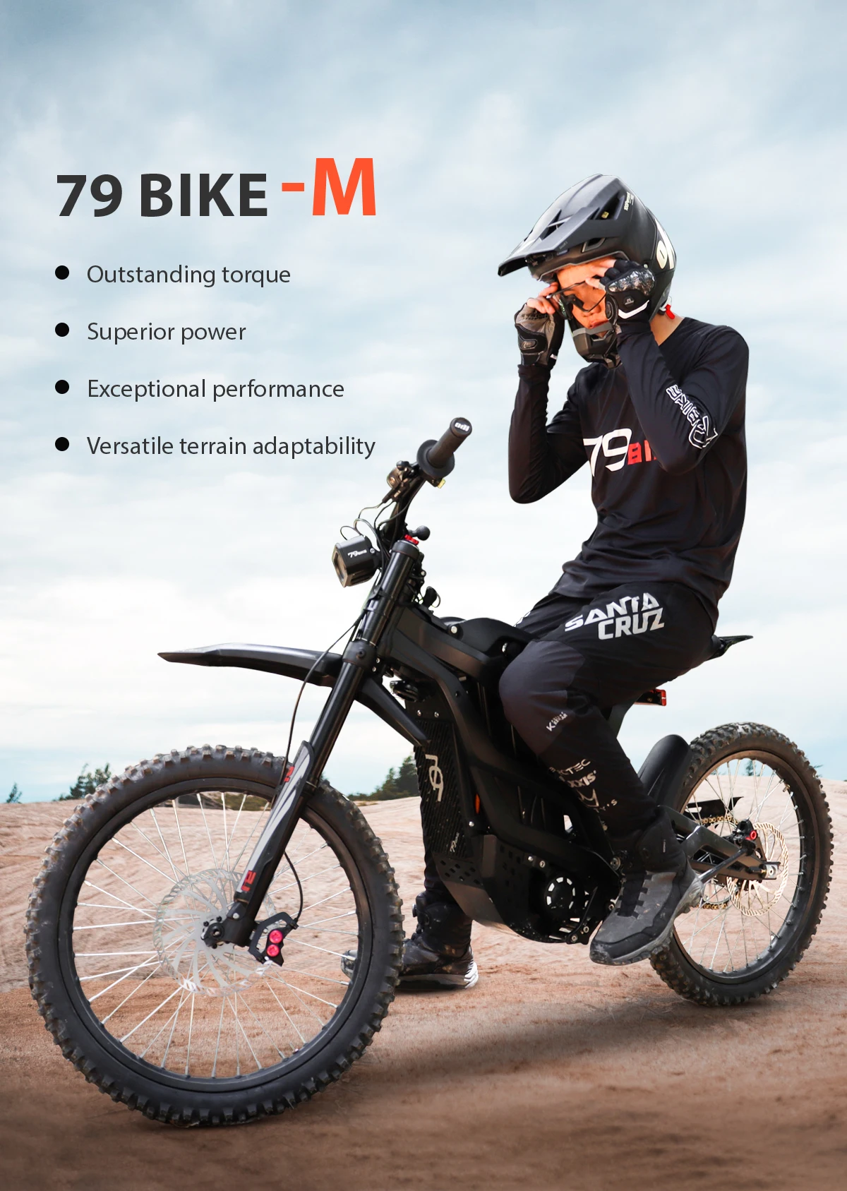 72v 35ah electric enduro motorcycle full suspension electric  e dirt bike 79bike off road 8000w edirt bike