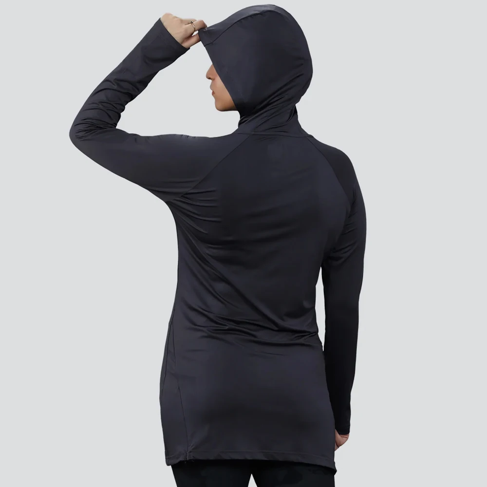 Factory Rate Light Weight Fashionable Modest Hoodies For Women / 2025 Best Quality Customized Casual Wear Islamic Modest Hoodies