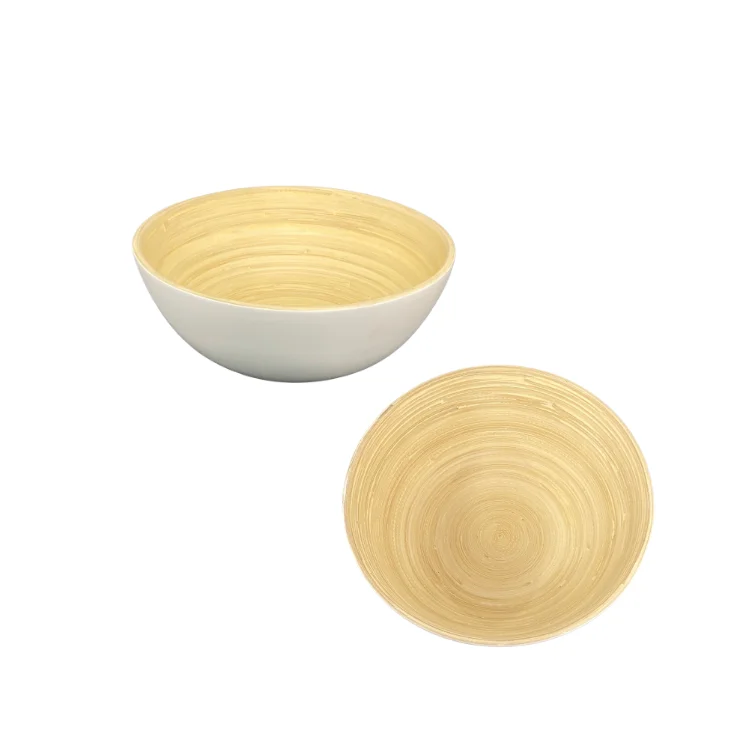 Оптовая продажа одноразовая Круглая Бумажная коробка ручной работы из бамбука хорошего качества изготовленная во Вьетнаме