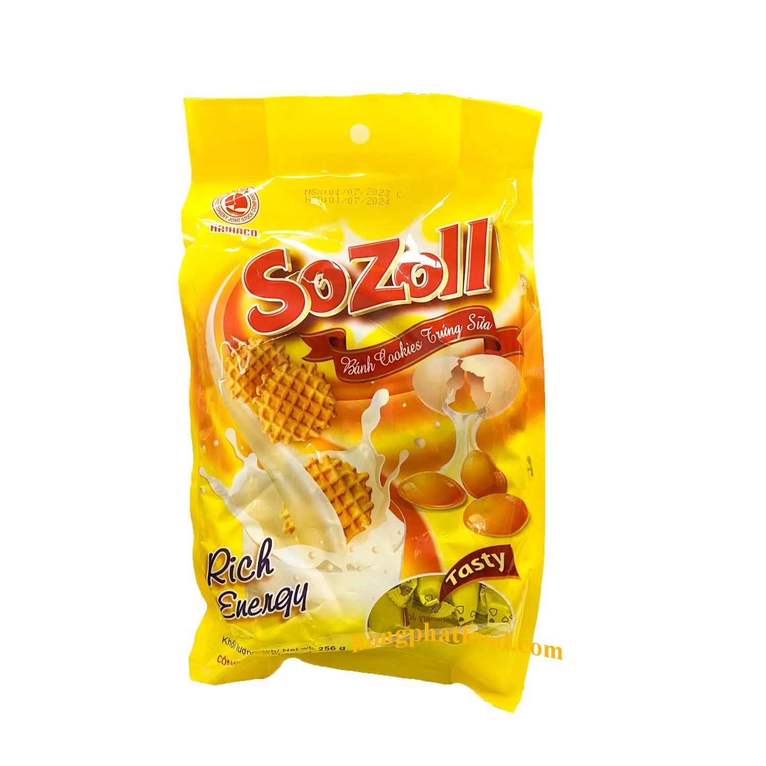 Конкурентоспособная цена Haiha sozoll яйцо и молоко печенье пакет для торта богатая энергия 256 гх15 от Вьетнама популярное