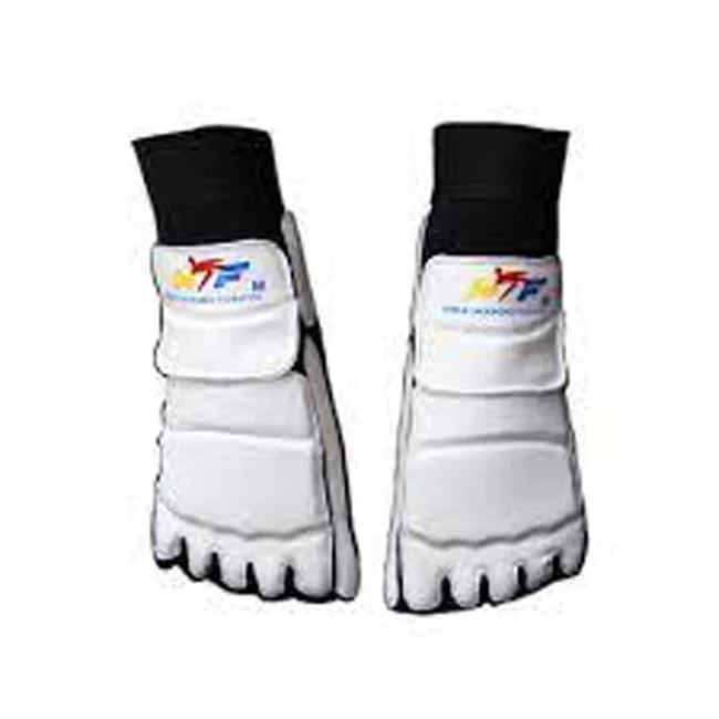 Factory rate  white Taekwondo Foot Guard /Foot Protectors