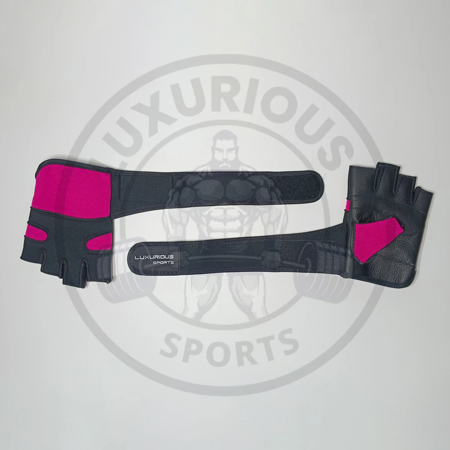 Gym gloves with anti-slip leather palm for workout exercise training fitness and bodybuilding for men & women custom gloves