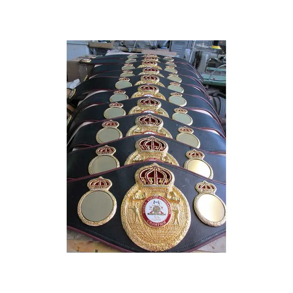High Quality Custom Made Hand Wrestling MMA Muay Thai Kick Boxing Wrestling Karate Martial Arts Custom Championship Belt
