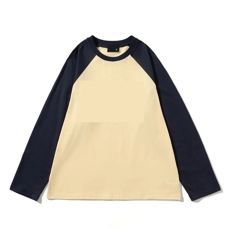 Super quality High Quality Custom Raglan Sleeves Loose Large Size womens Long sleeves T Shirts oversize raglan t shirts