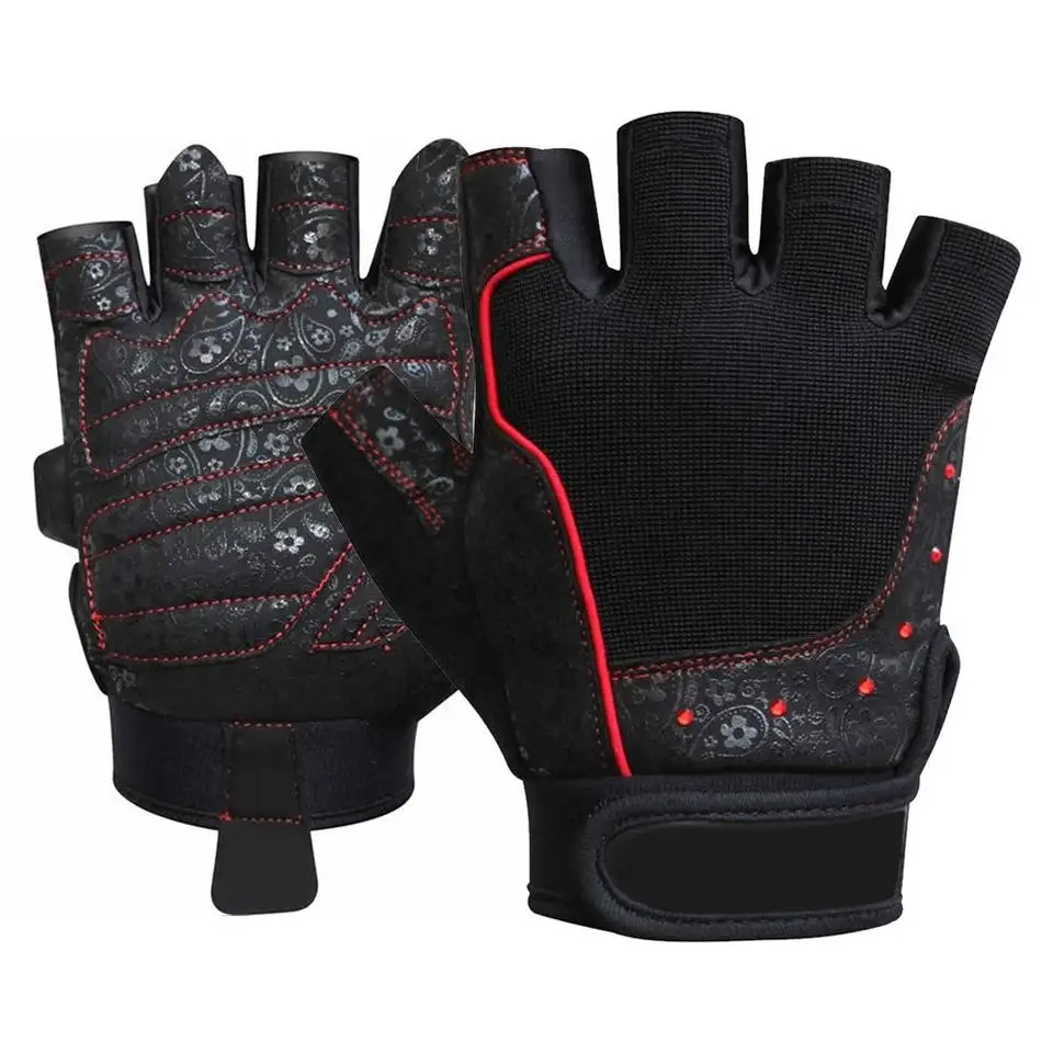 2023 Ventilated Workout Gloves Full Palm Protection Gym Gloves with Logo Weight Lifting GYM for workout