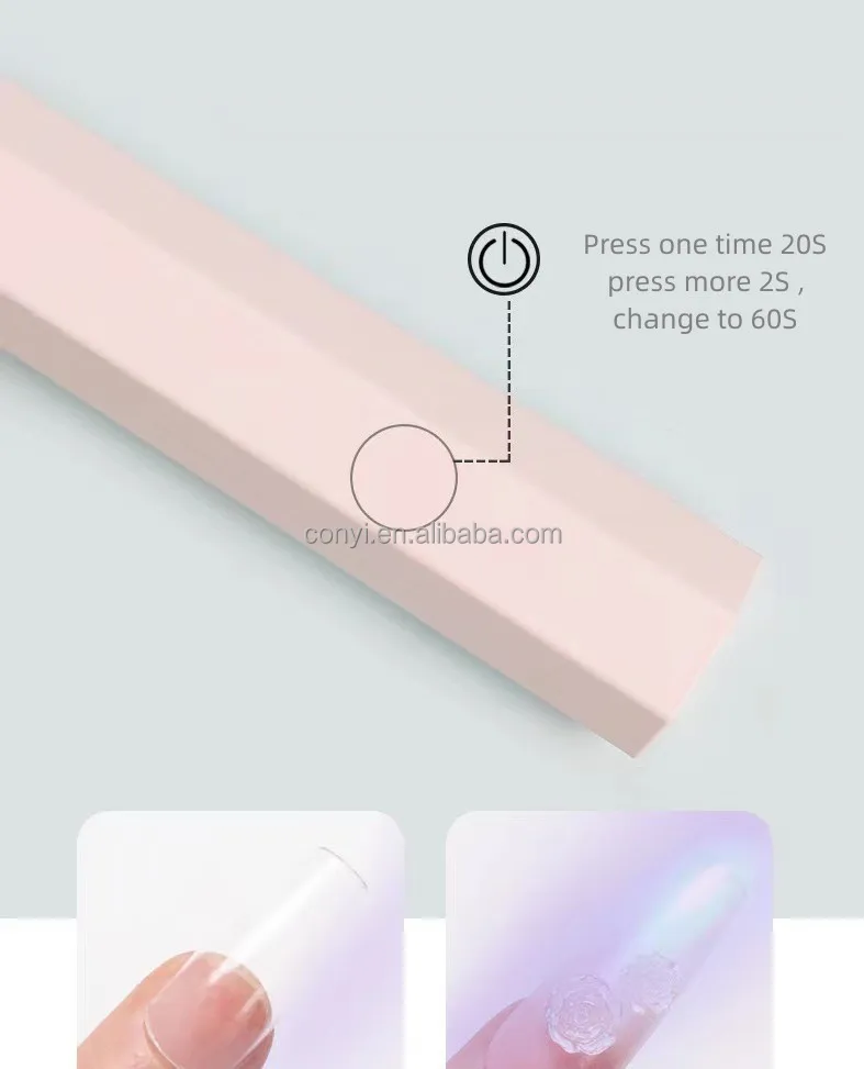 Hot selling mini nail lamp hand lamp uv portable nail gel fast dry-cure UV led nail lamp