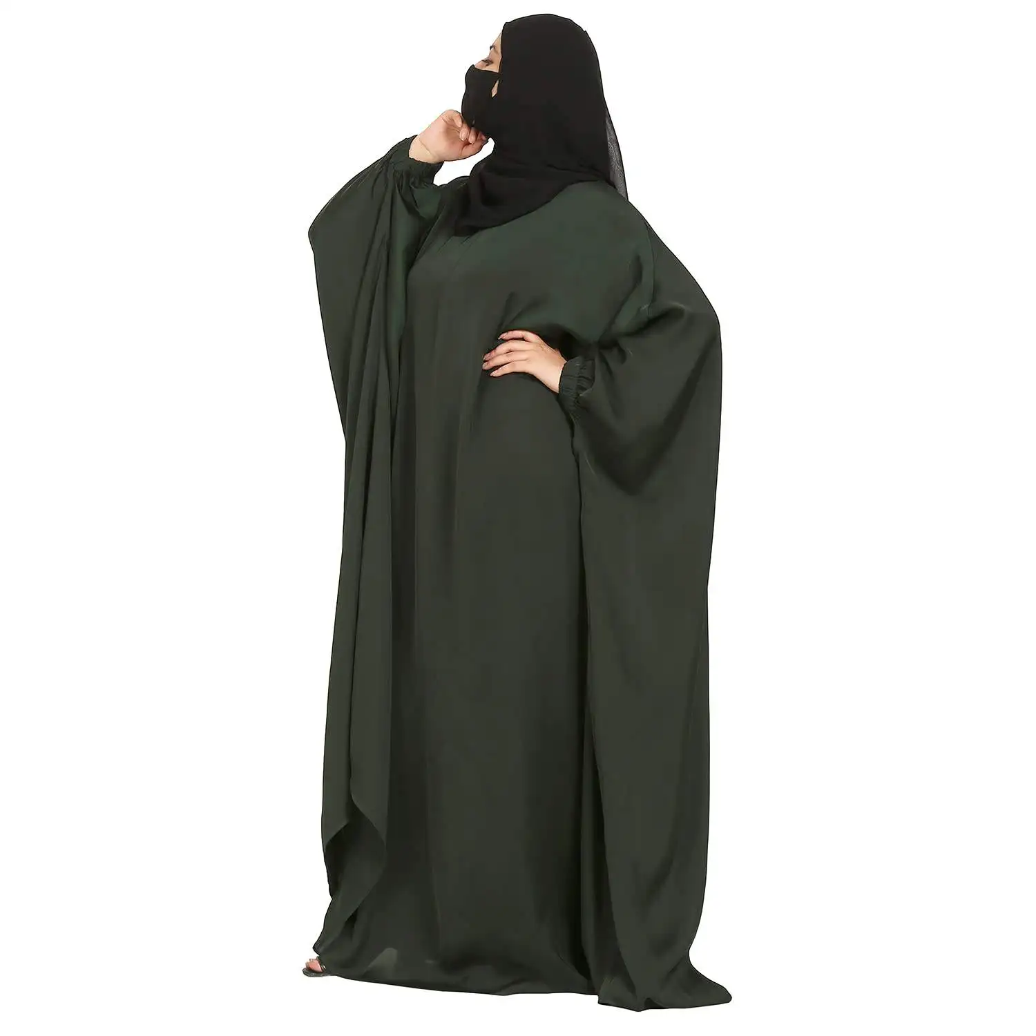 New Model Pakistan Abaya In Dubai Wholesale Open Muslim Kaftan Abaya Dress For Woman