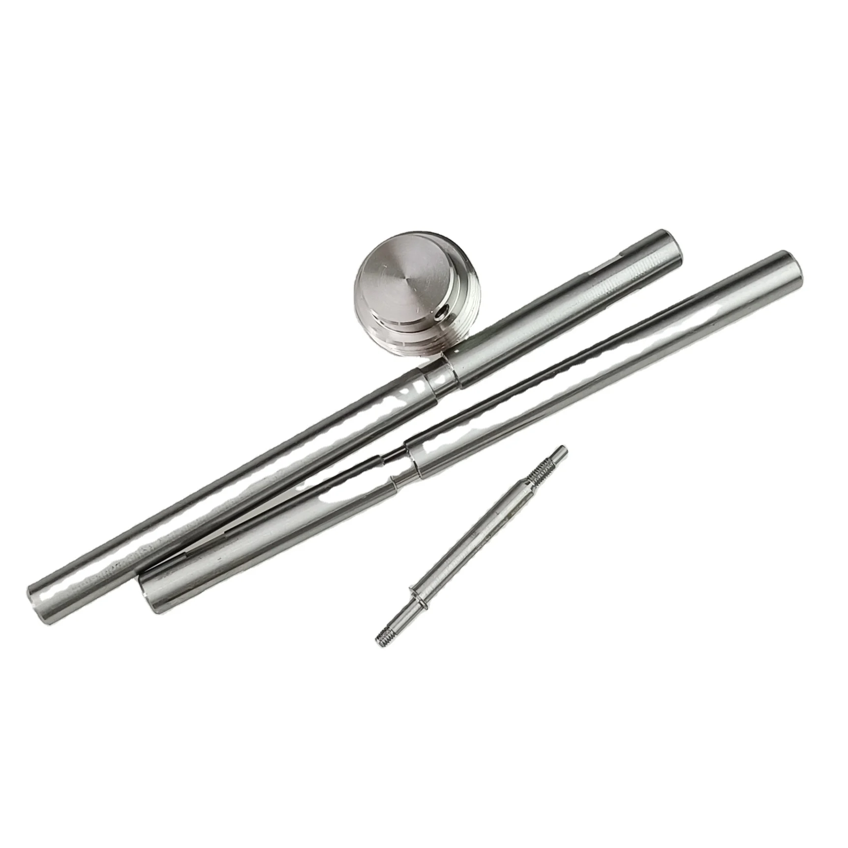 CNC  Precision Machined Parts High Luxury Fabrication Cnc Machining Aluminum Micro Machining Blue Hanging Rings