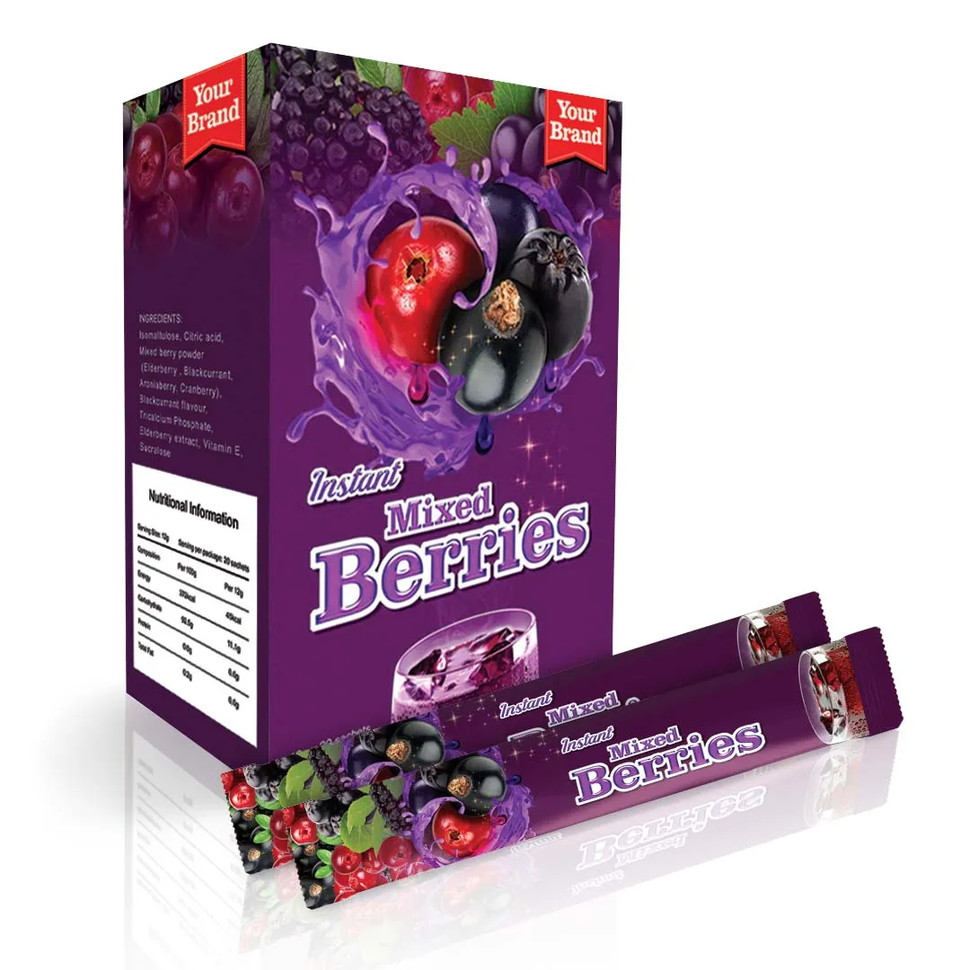 Good Premium Quality Mixed Berry Drink Increase Body Natural Fighting System With Real Fruity Taste Customized Design