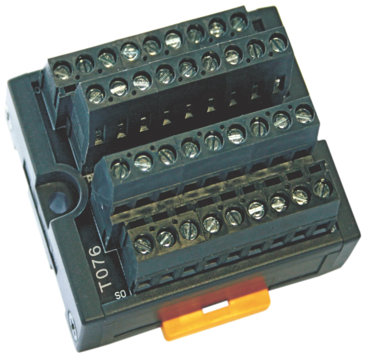 SiRON T076 Universal distribution terminal block  24V  10A  din rail terminal block