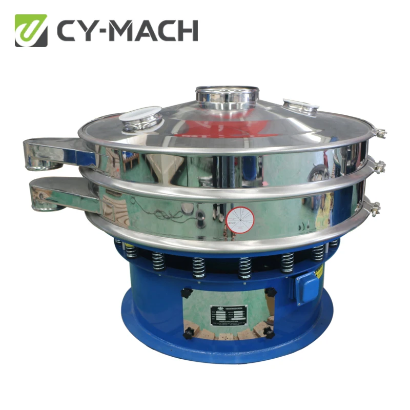 CY-MACH hot sale metal powder rotary vibrating sieve screen Graphite lead tungsten carbide powder electric sieve vibrator