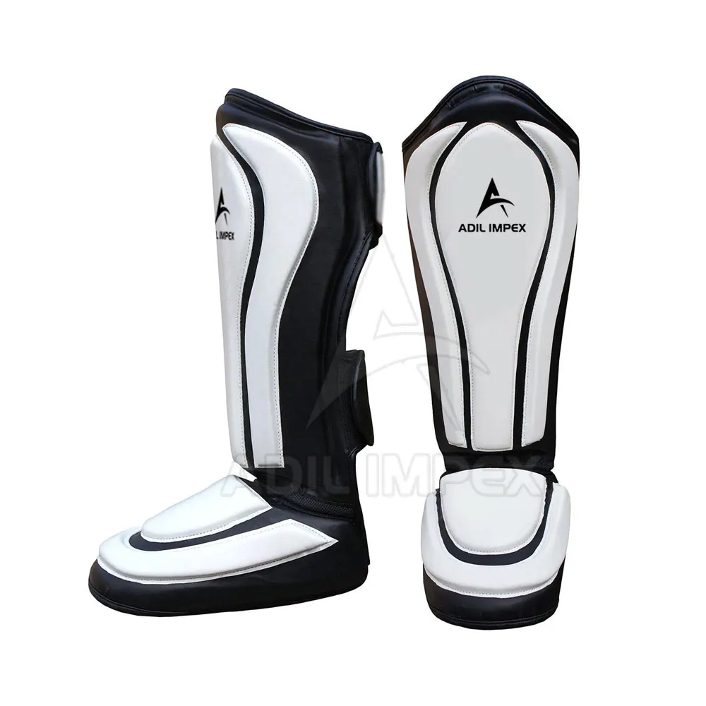2022 Custom Muay Thai Kicking Boxing Shin Leg Pads Guards Design Your Own Logo Shin Guard