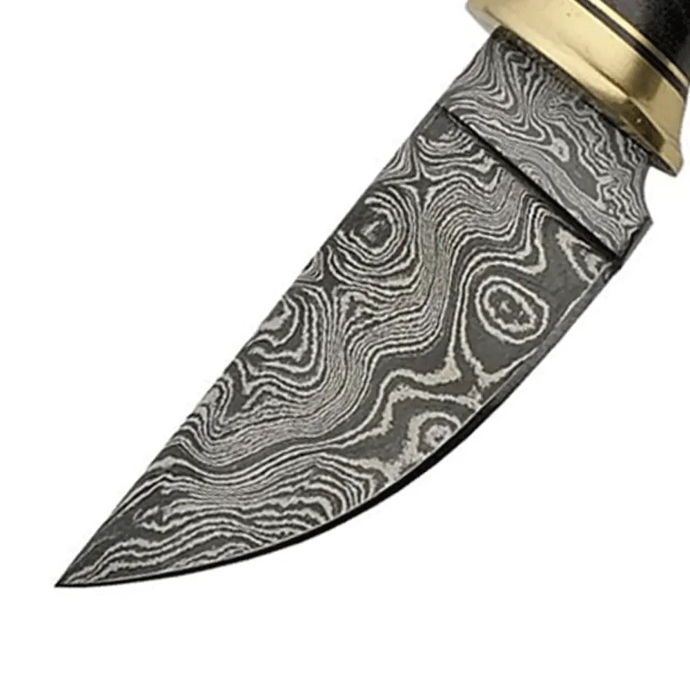 Hot Selling Fixed Blade Damascus Blade Hunting Knife Custom Made Camping Knives OEM