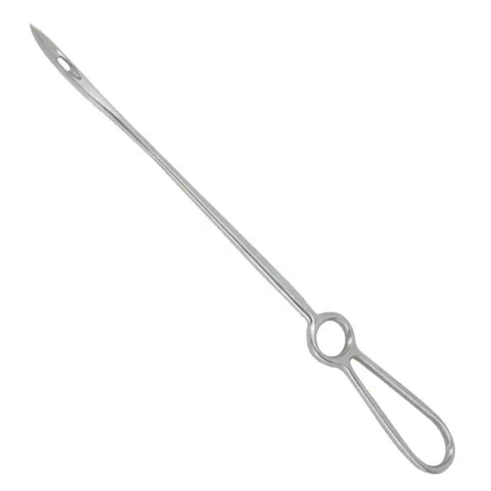 buhner suture needle veterinary instruments  Buhner Suture Needle  Stainless Steel Veterinary Needle by Zuol instruments