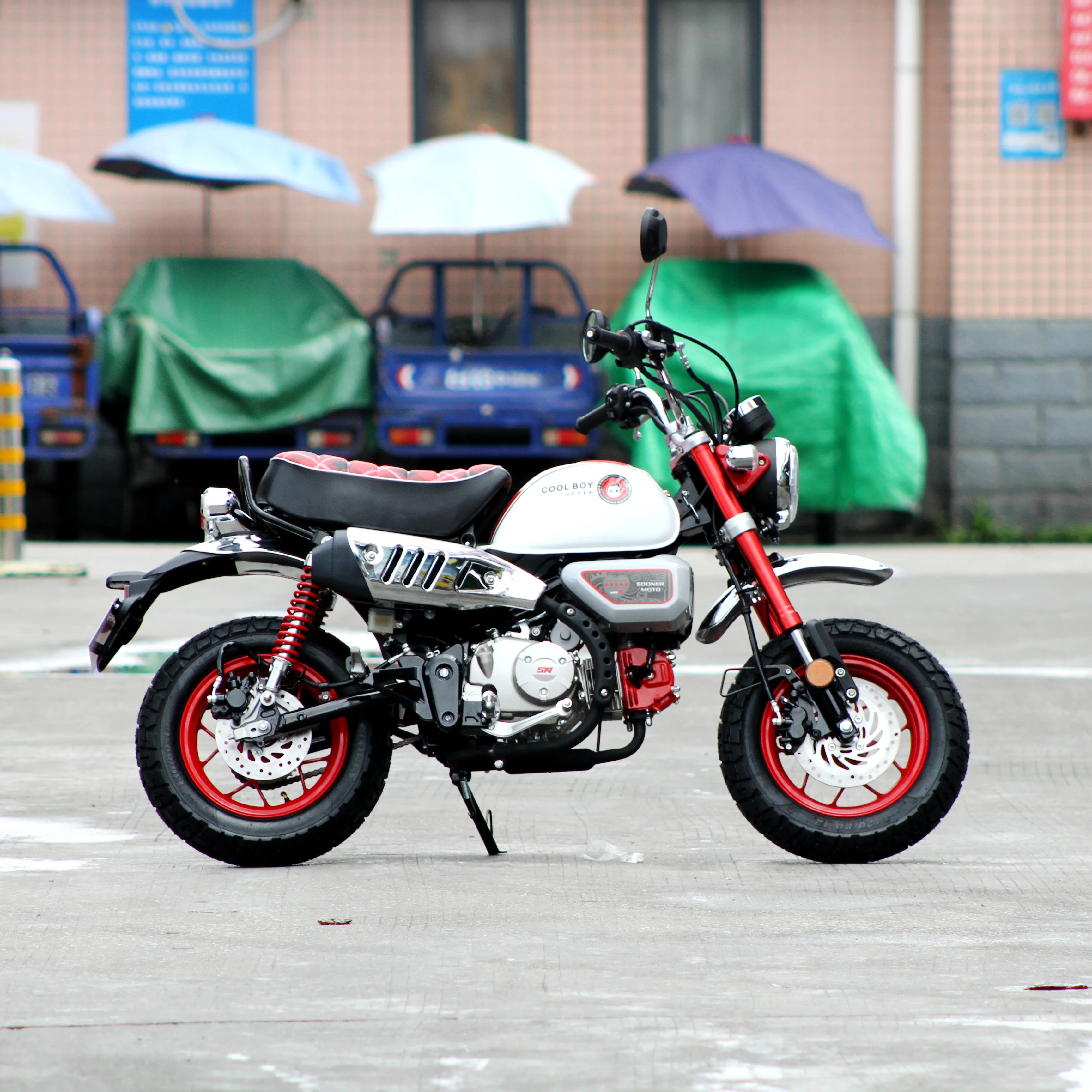 Hot sale factory price new gorilla Monkey bike four-stroke gorila monkey bike mini 125CC motorcycle for adults