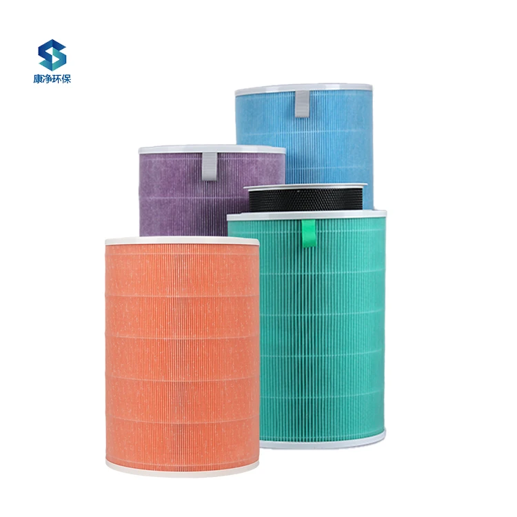Factory  OEM/ODM  Air Purifier HEPA Replacement Filter  Activated Carbon, Compatible with Mi Air Purifier 3C 3H 3 2C 2H 2S 4 Pro