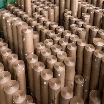 Hot sales  quality waterproof brown wrapping pe silicone coated one single side release kraft paper roll available for sale