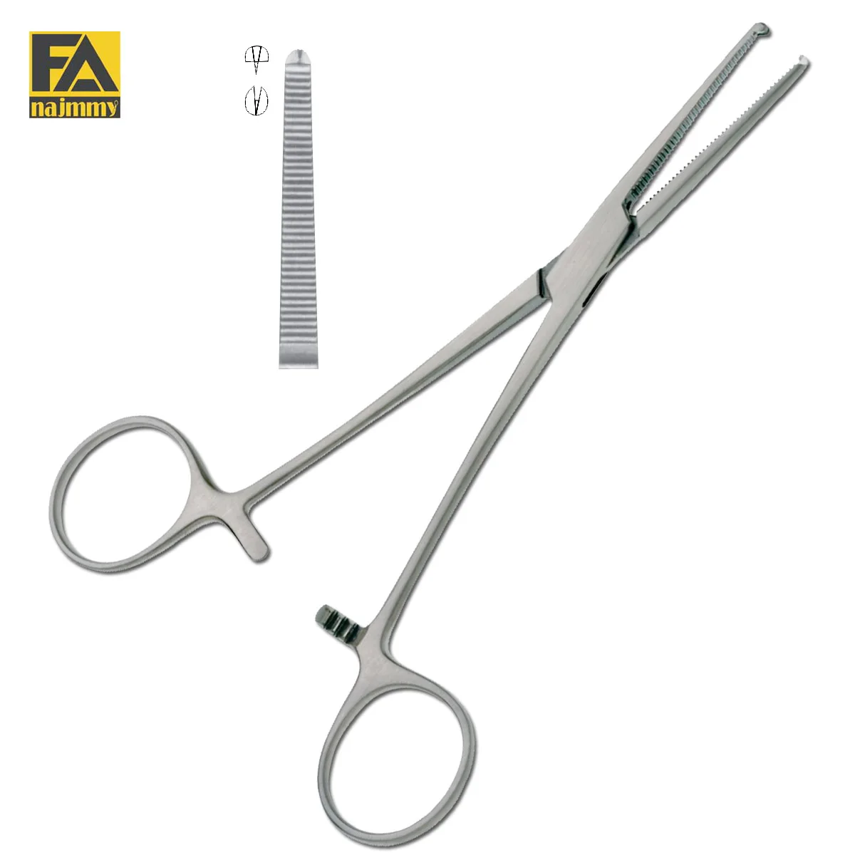 KOCHER HAEMOSTATIC FORCEPS Strong Pattern (Straight)