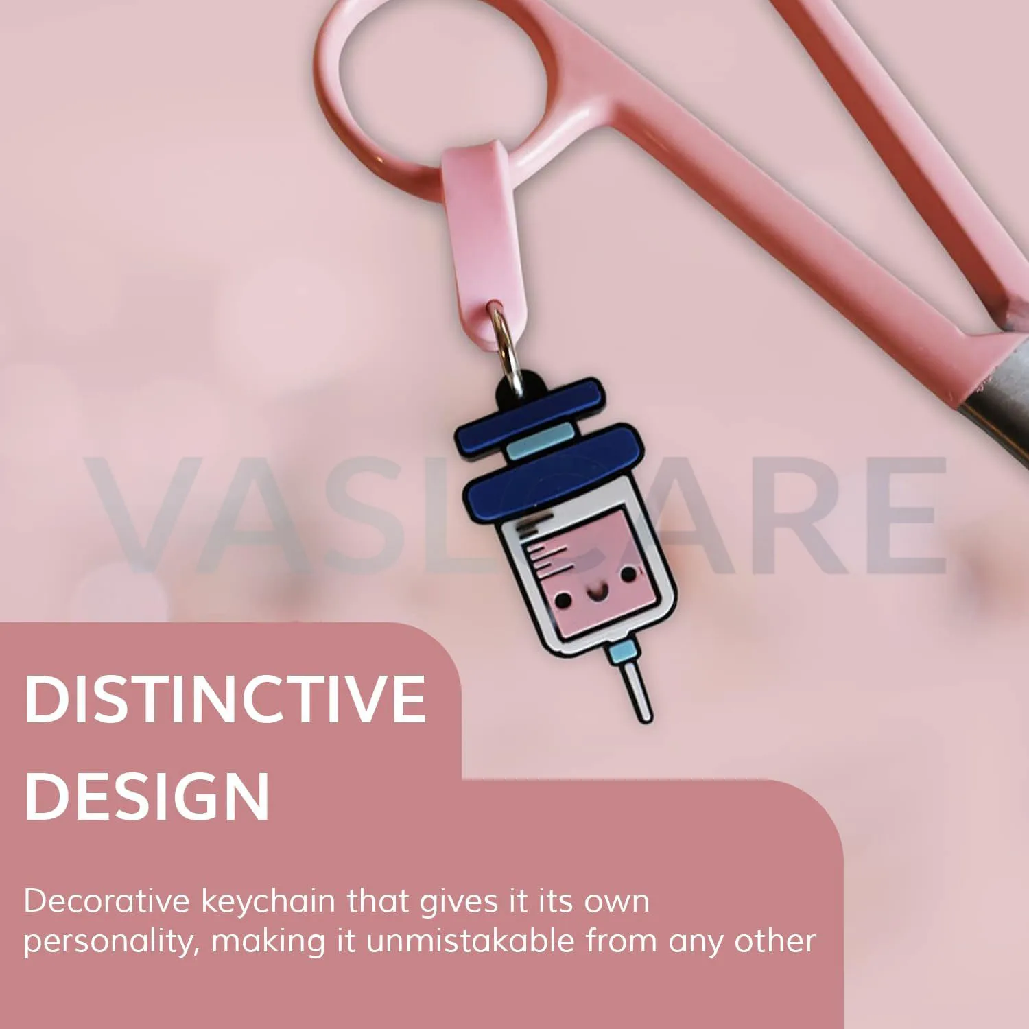 Nurse Scissors Blunt Tip Distinctive Keyring Medical Lister Bandage Scissor Perfect Nurses Scissors for First Aid Vet Students