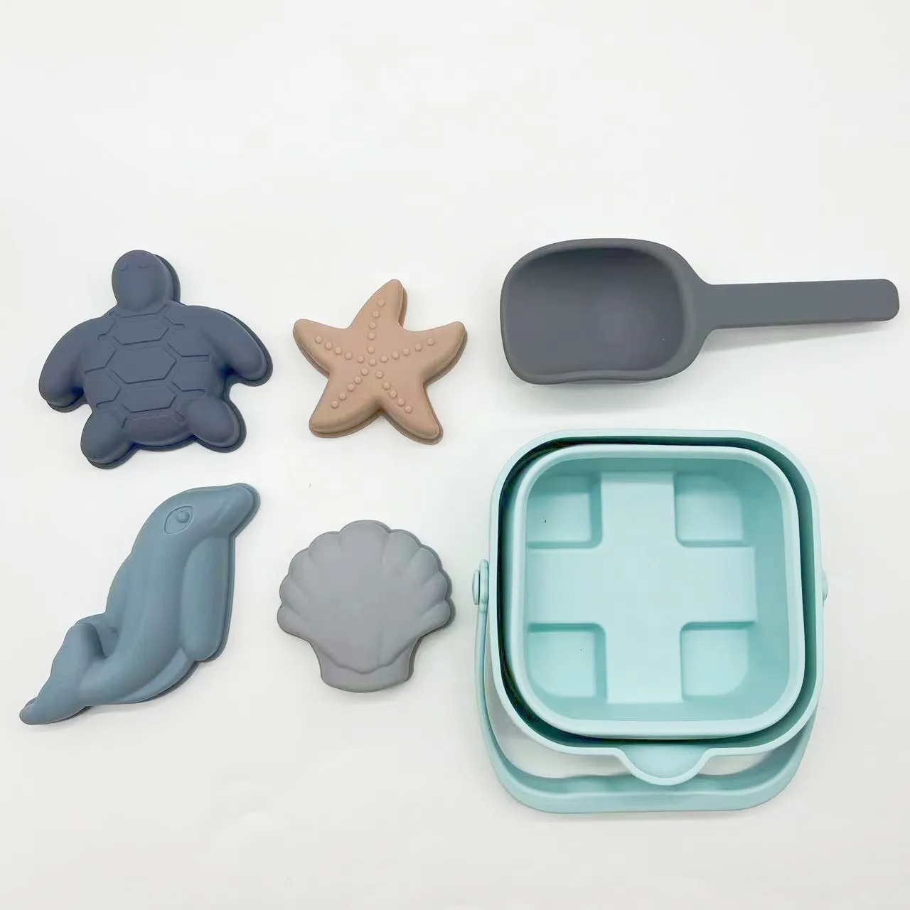 Лучший товар для путешествий не ломается как пластиковый складной пляжный ковш детская песочница игрушки силиконовые пляжные детей