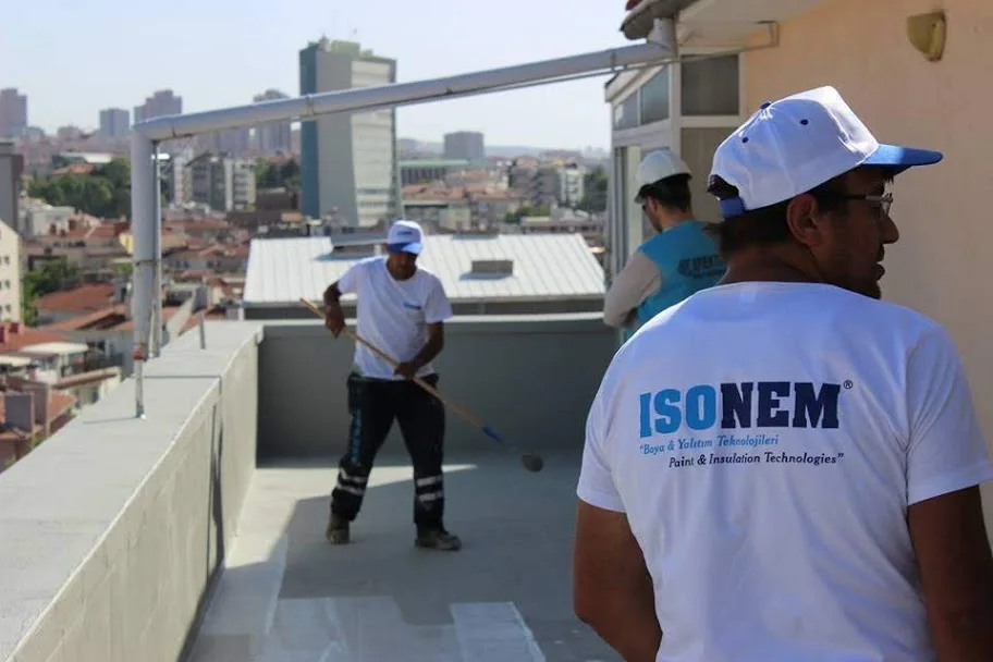 ISONEM SB SUPER LIQUID APPLIED CONCRETE ROOF WATERPROOFING MEMBRANE, 18 kg, MADE IN TURKIYE