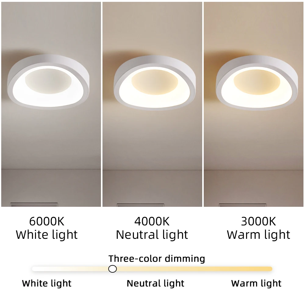 Acrylic simple nordic minimalist cloakroom entry ceiling lamp decorative living room ceiling led light modern led ceiling lights
