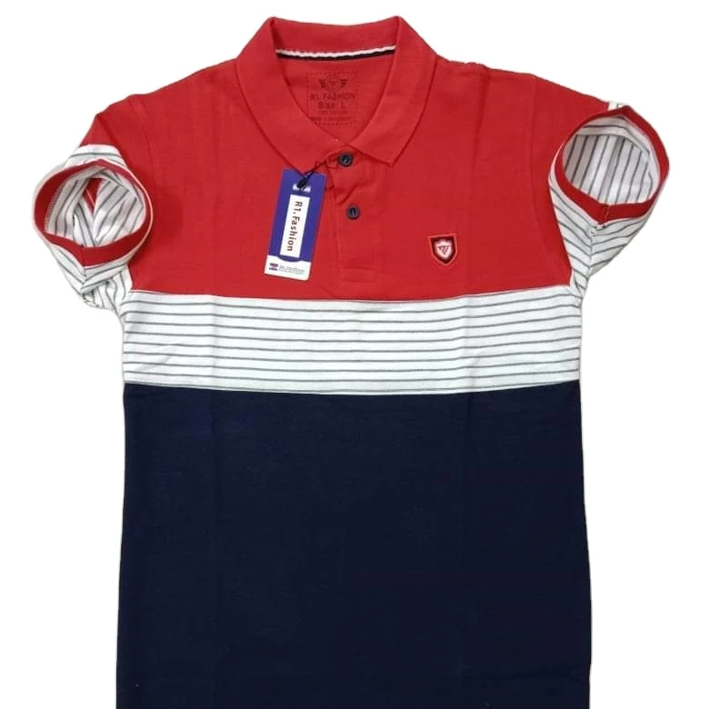 Polo Shirt T-shirt yarn dyed Cotton High Quality 100% Cotton Custom Printing Embroidery own Logo Wholesale from Bangladesh