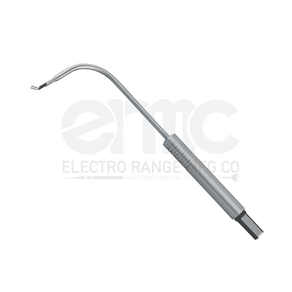wholesale factory price Active bipolar straight hand piece electrode short Shaft 4mm electro surgical instruments