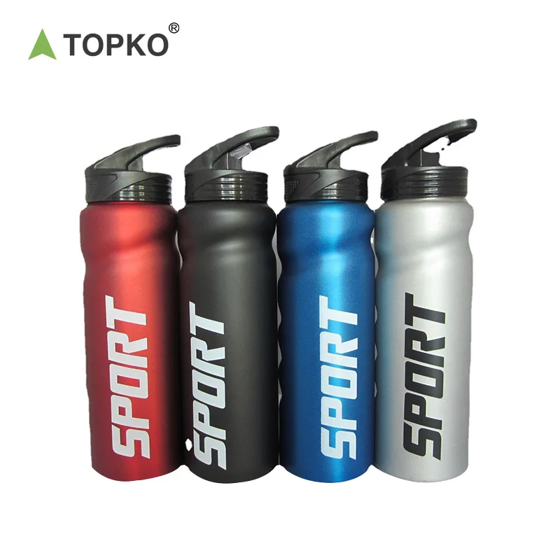 TOPKO High Quality Stainless Steel Sports Kettle Stainless Steel Water Bottle Outdoor Travel Large Capacity Sports Kettle