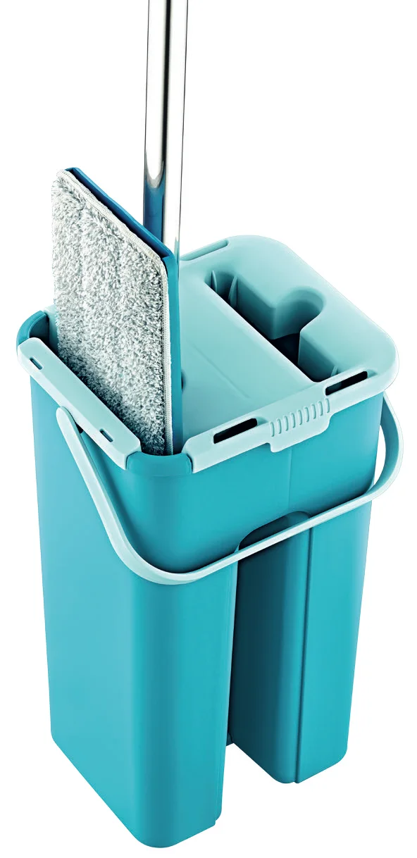 8L Mop and Bucket with Wringer Set for Home, Flat Mop and Bucket System, Mops for Floor Cleaning and Wall Cleaner FAST DELIVERY
