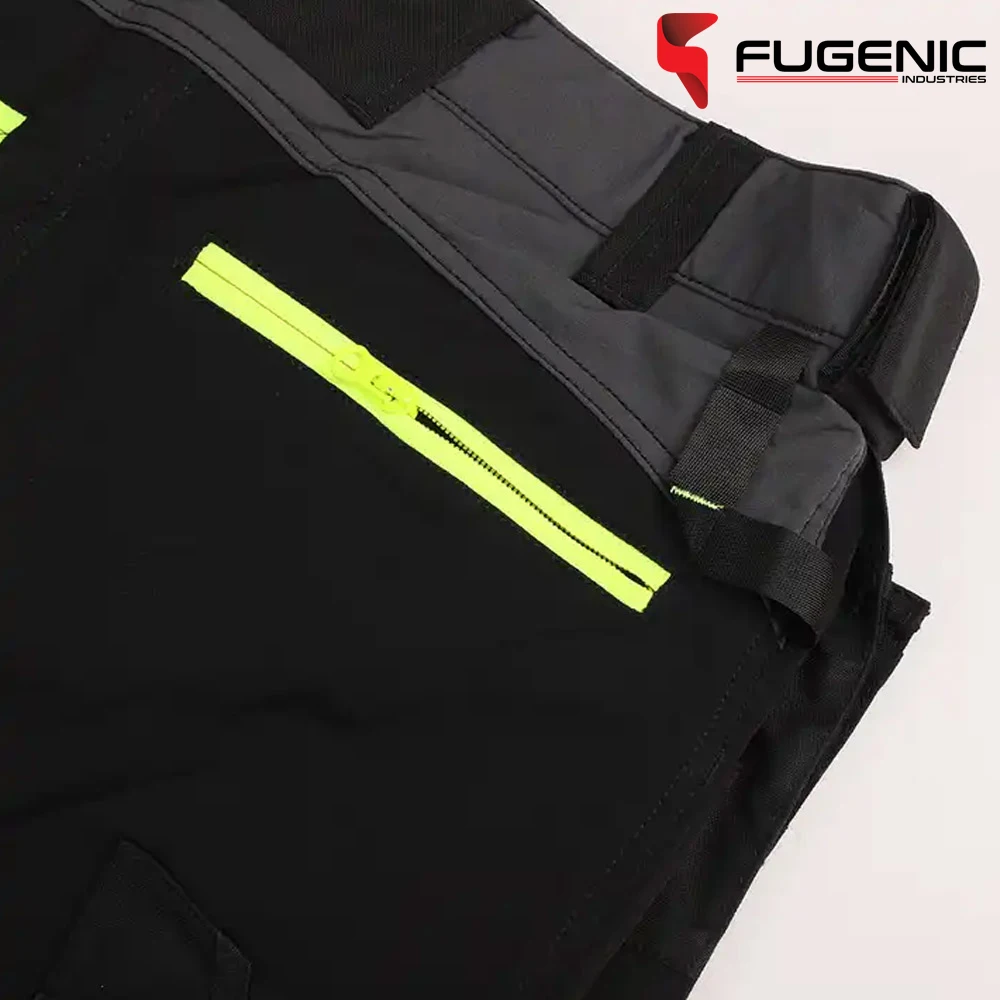 OEM Service Black And Gray Color Men Work Wear Cargo Pants With Many Pockets Safety Trousers BY Fugenic Industries