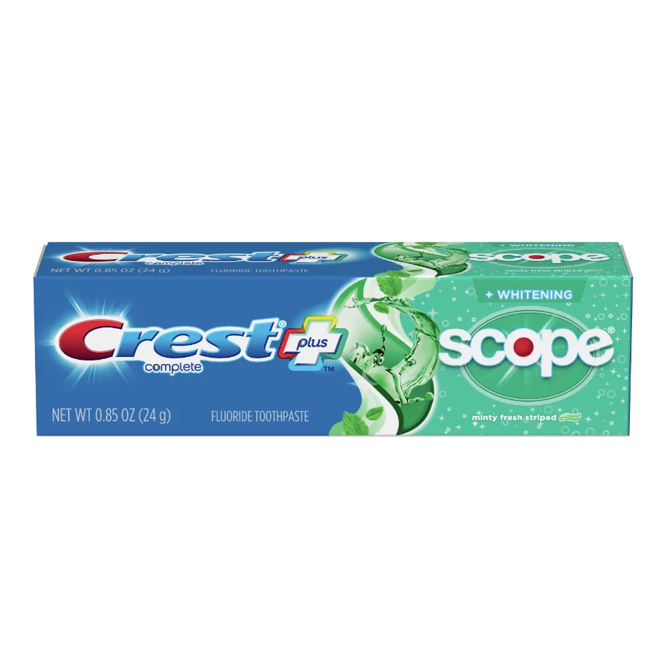Crests + Scope Outlast Complete Whitening Toothpaste, Mint, 5.4 oz