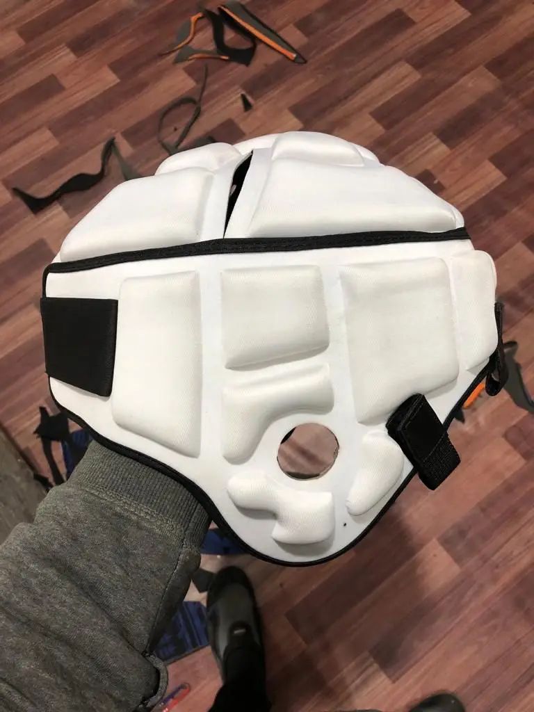 Kids Adjustable Soft Shell helmet rugby Football head guard/ Rugby Professional Players Choice Protective Headgear Helmet