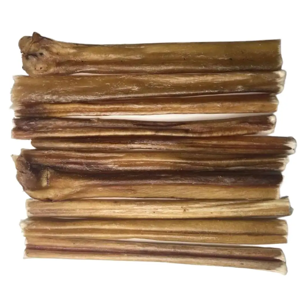 Bully Bites 190 Grams Dog Treats 80% Protein Rich Long Lasting Bull Pizzle Noshahi Horn Enliven Overseas