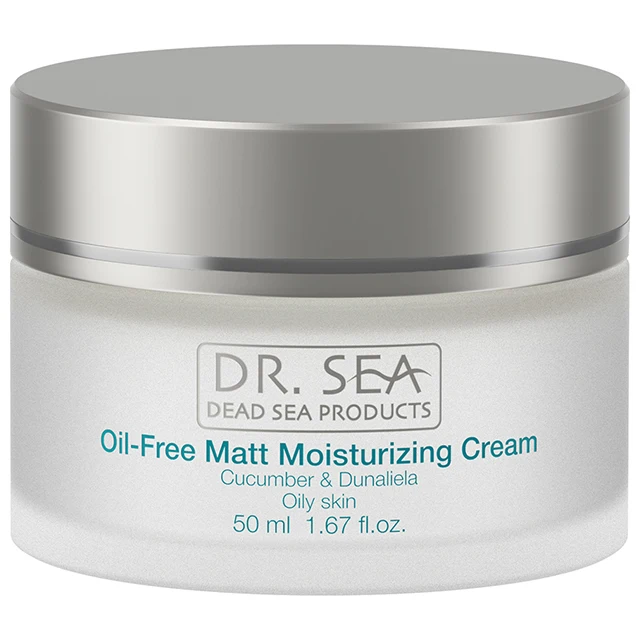 High quality Oil-Free Moisturizing Cream - Cucumber & Dunaliella