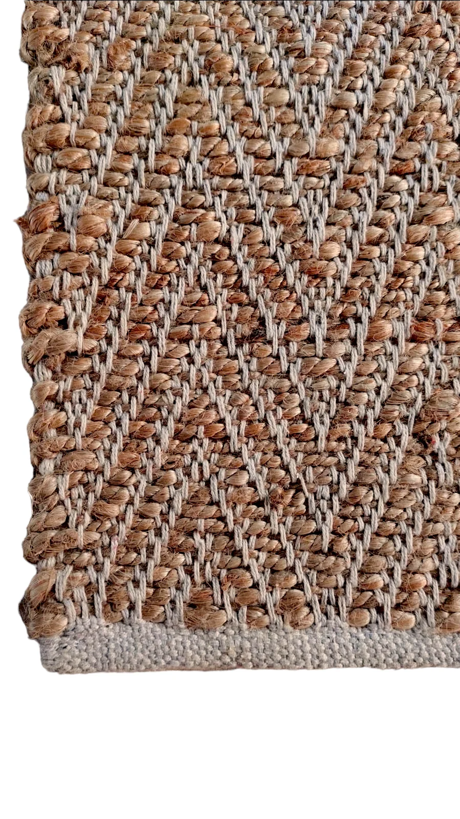 Indian Traditional Reversible Jute Runner Rug Handwoven Natural Jute Sisal Flat Weave Indoor Outdoor Farm House Living Room Rugs