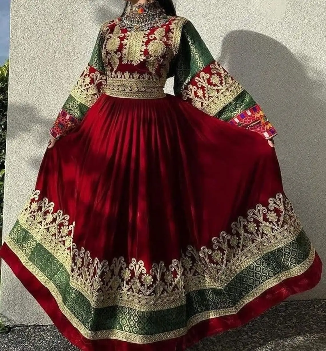 Hot selling High quality Afghan Kuchi Dress Best Price women fashion new style kuchi dress afghani wear women dresses wholesale