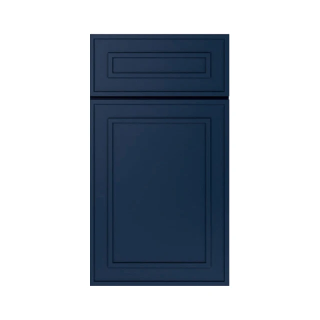 Customized High-Tech Solid Cherry Maple Wood Kitchen Cabinet Modular Design with Simple Color Ready to Assemble for Home Use