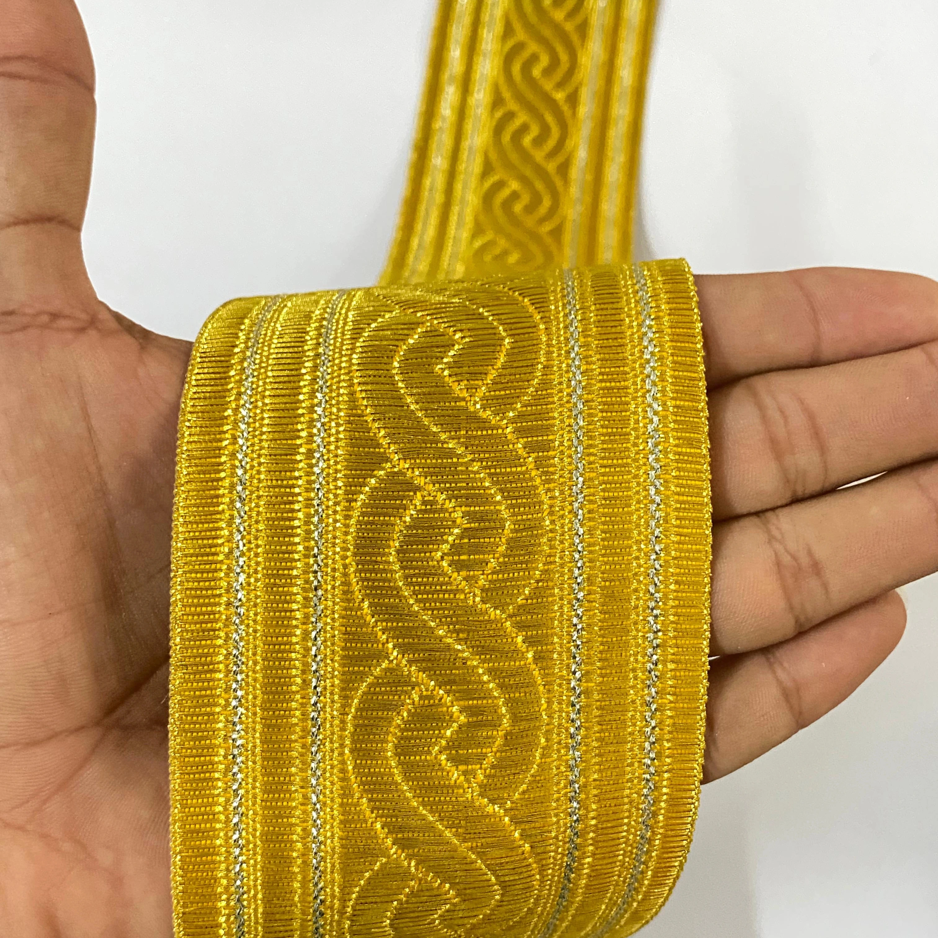 Рождественская Золотая подарочная упаковка декоративная металлическая лента праздничная печатная поделки ленты