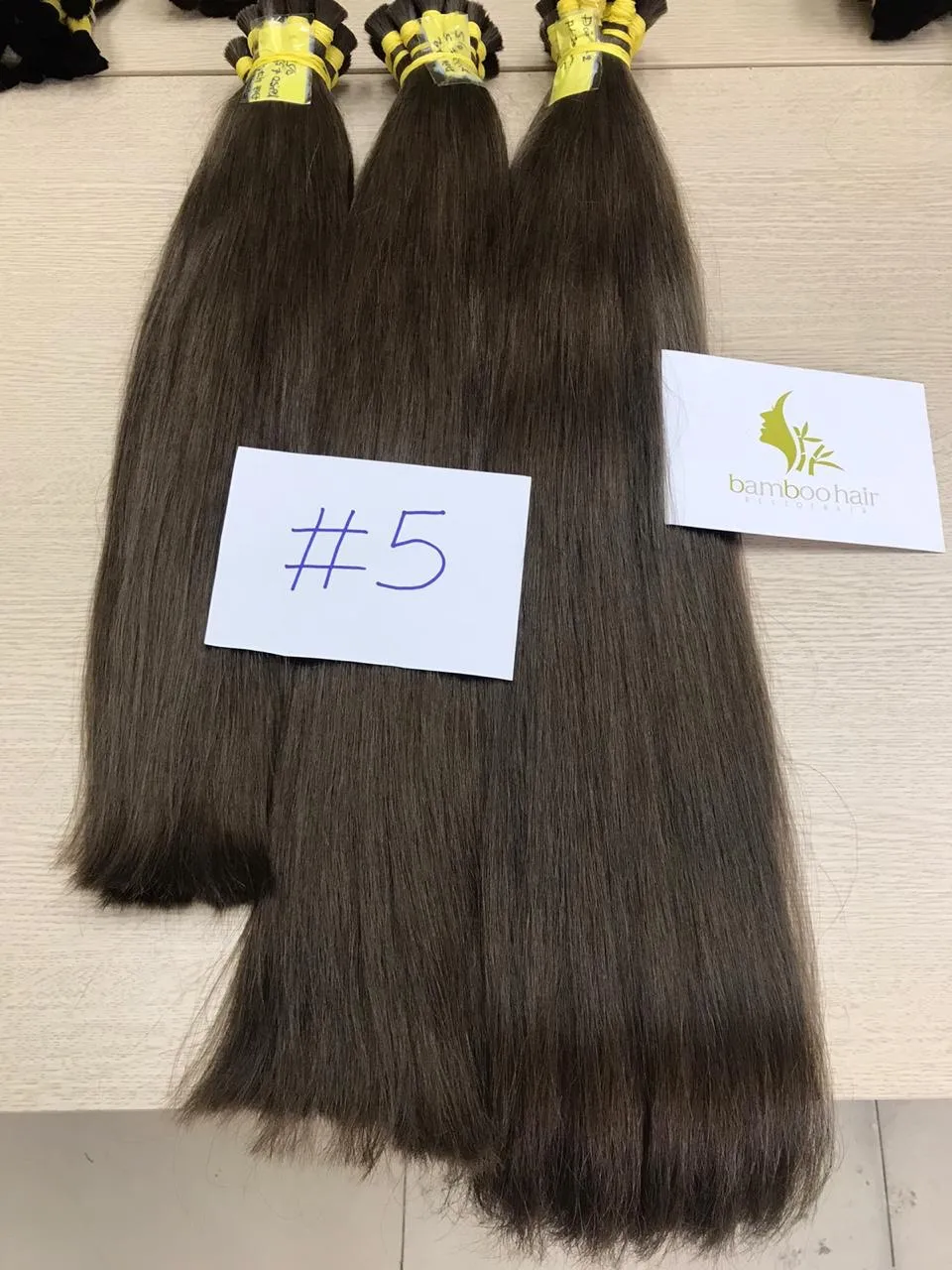 bulk hair extension high quality cheap price 100% human hair for women