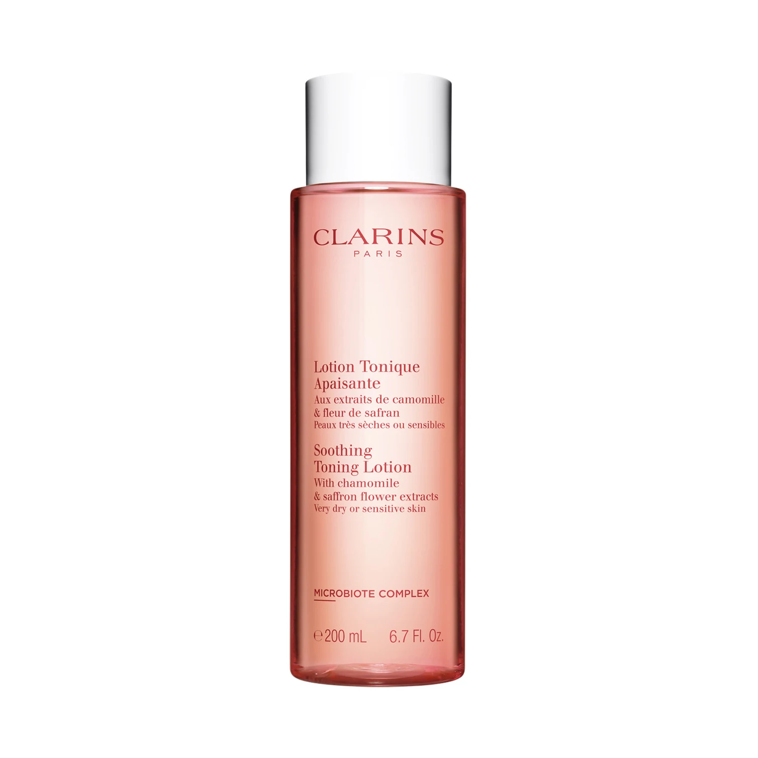 Clarins skincare products, designed to improve skin firmness and reduce wrinkles.