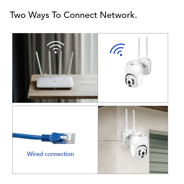 3MP camara ip camera IP65 waterproof wireless wifi surveillance smart security CCTV PTZ camera