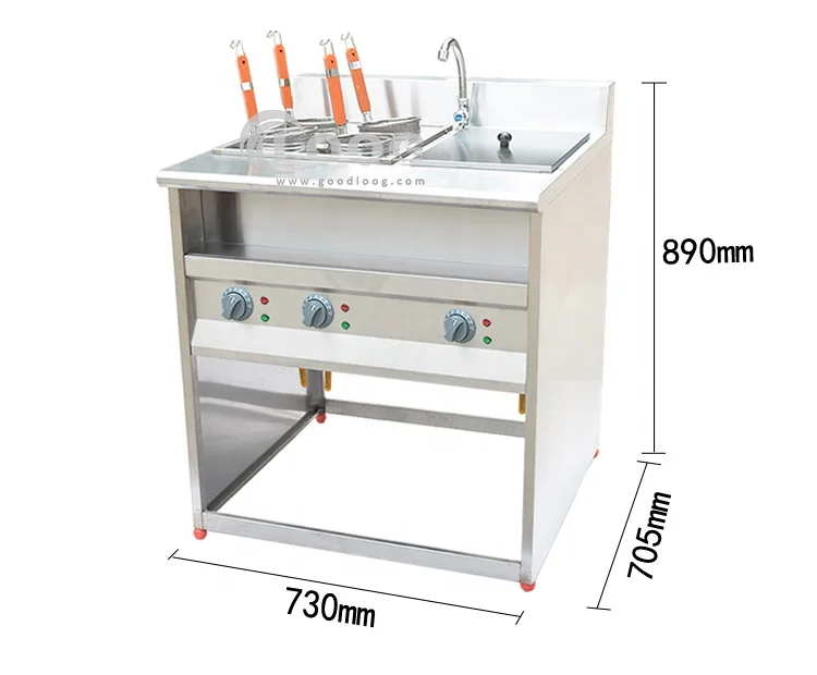Desktop commercial pasta cooker/pasta cooking machine for sale