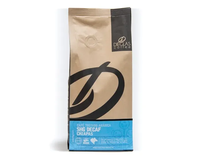 French Toasted Arabica Coffee Decaf From Chiapas Mexico Strictly High Ground Coffee 454gr 16oz Roasted 1lb