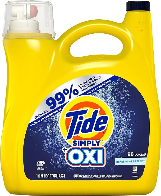 Tide просто + Oxi жидкое стиральное средство для стирки 96 нагрузка
