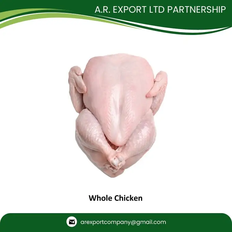 Reliable Market Price Export Quality Wholesale Selling 1.0kg - 3.0kg Weight Frozen Whole Chicken