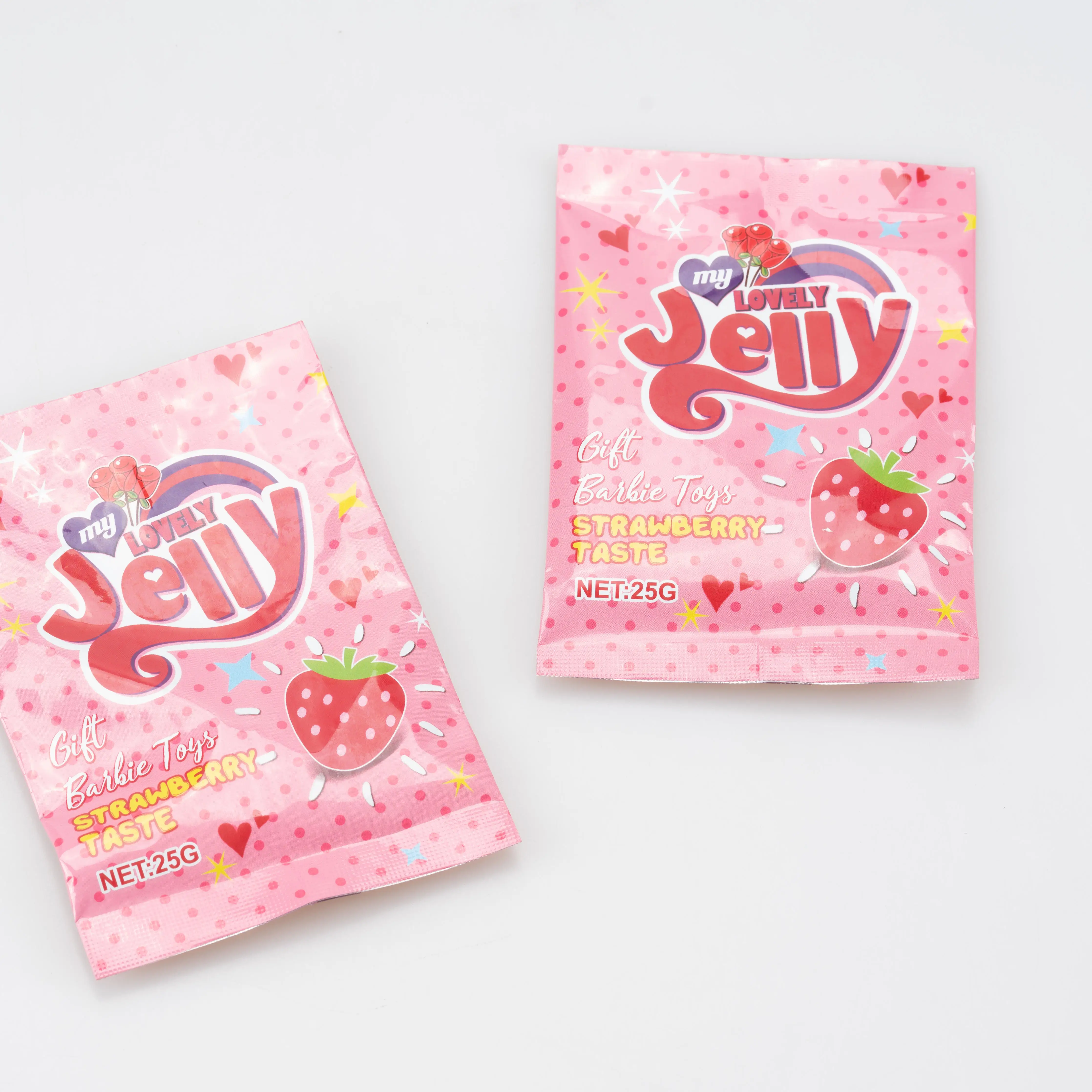 Wholesale candy factory girl gummy candy wholesale jelly fruits gummy candy OEM package surprise bonbon bulk sweets