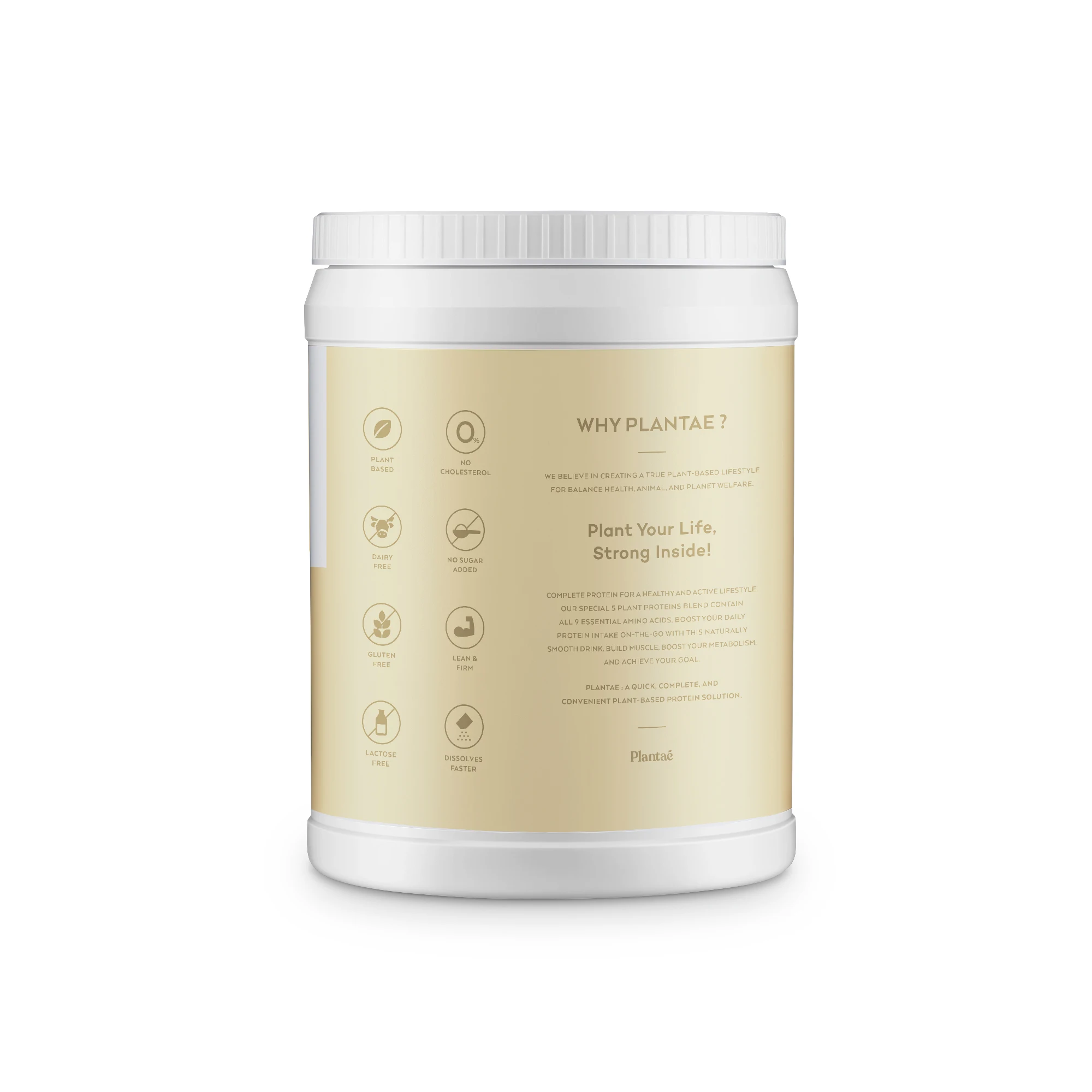 New! BCAA Complete Plant Protein Vanilla Flavor Best Seller Health Care Product from Thailand High Protein Powder 800g