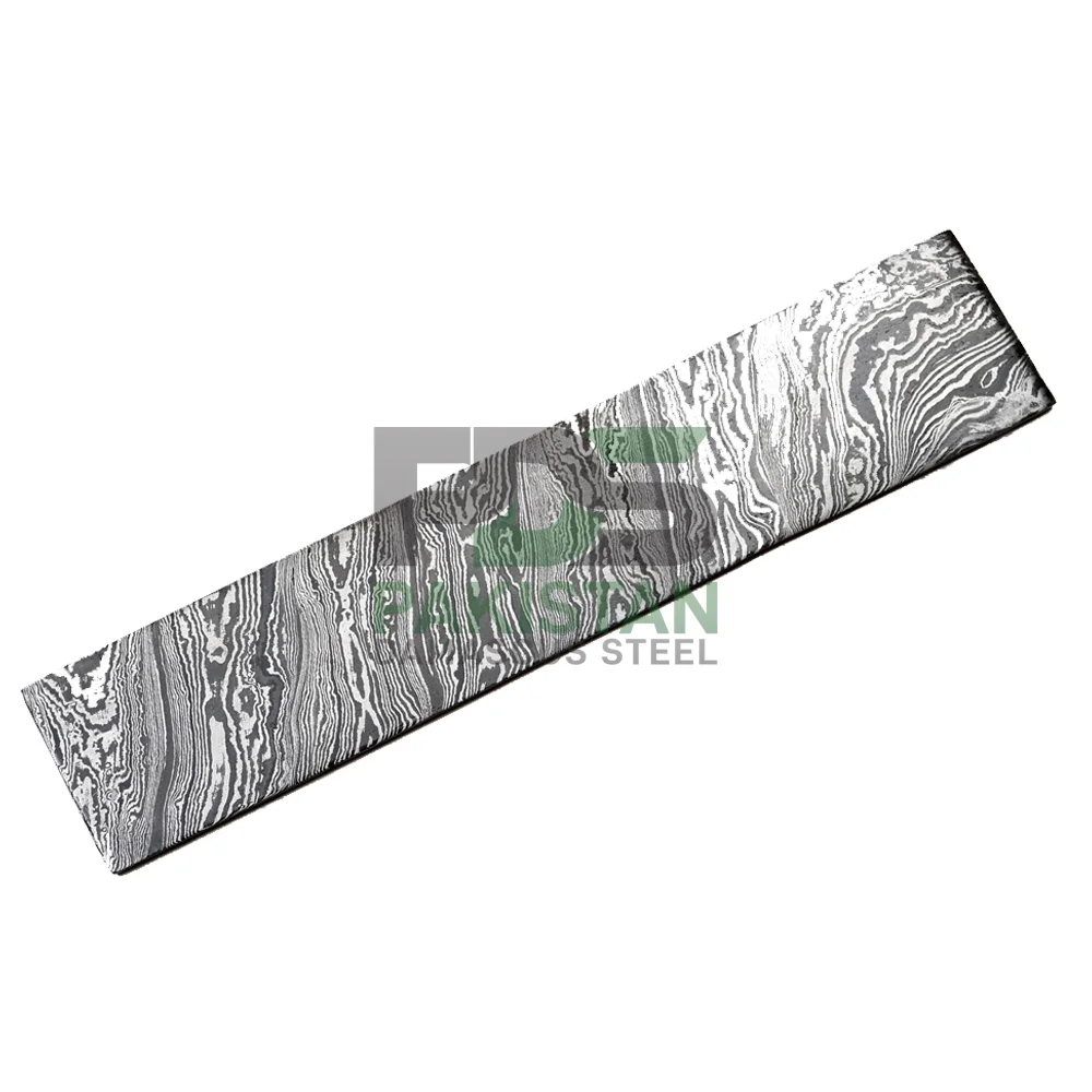Fully Customized Hand Made Stainless Steel Damascus steel billet / Hot Sale Best Prices Damascus Steel Billet Blades